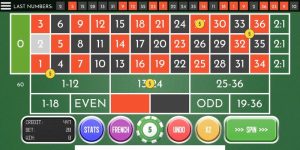 roulette trực tuyến phổ biến