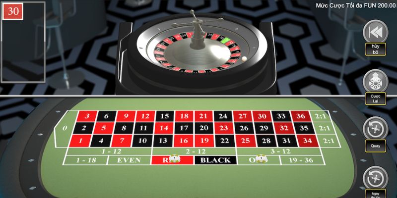 nhà cái roulette trực tuyến uy tín